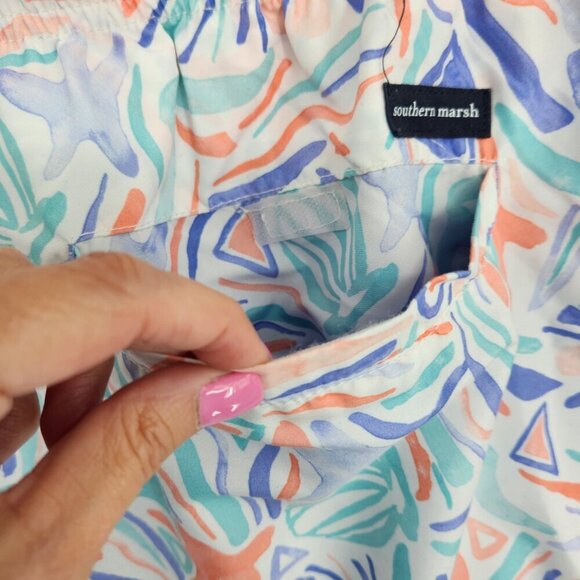 Southern Marsh Men's Jubilee Lined Swim Trunk Quick Drying Size XL - Picture 6 of 14